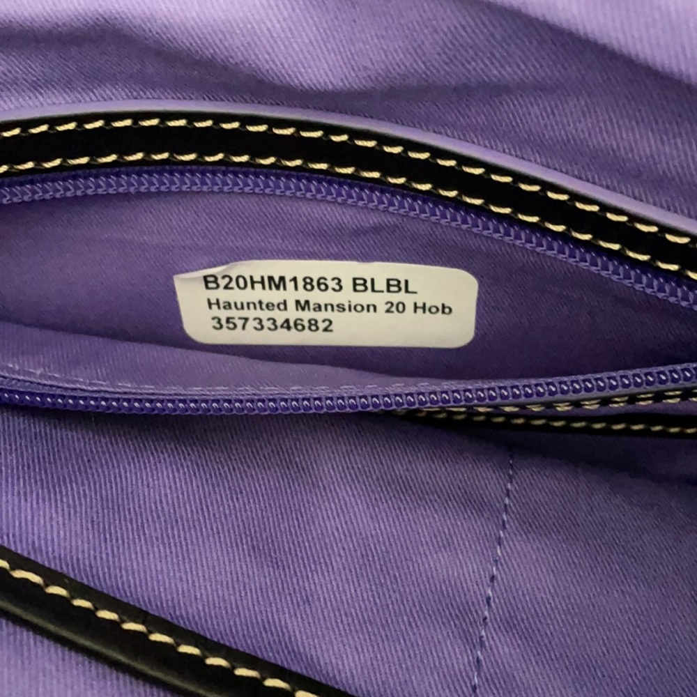 Dooney & Bourke Haunted Mansion Hobo Bag - Picture 7 of 9